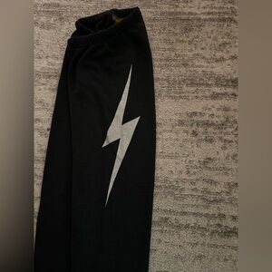 Aviator Nation Charcoal Bolt Sweatpants Size M